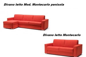 Divano letto Mod. Montecarlo penisola contenitore